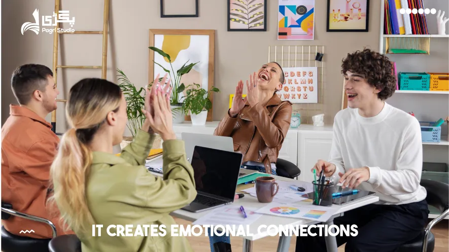 It creates emotional connections