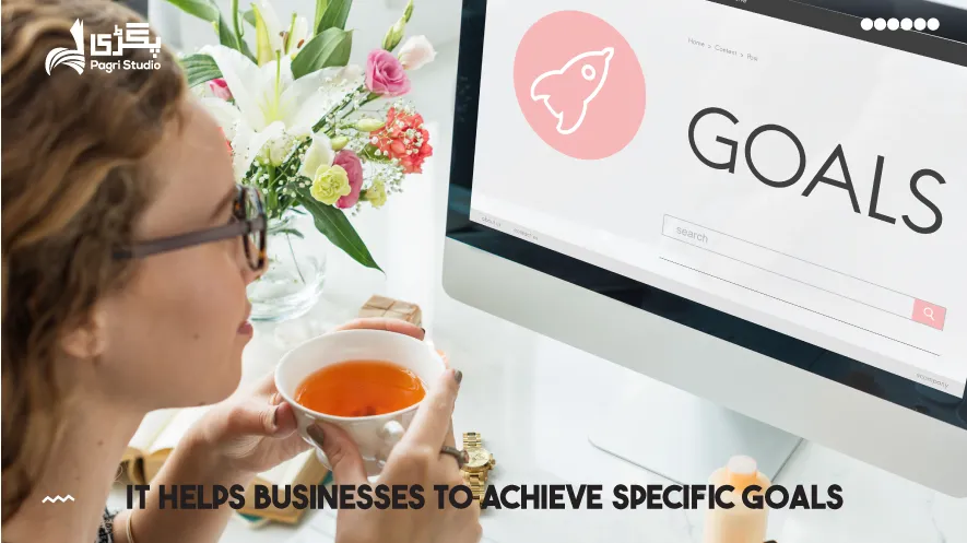 It helps businesses to achieve specific goals